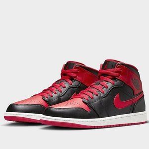 Air Jordan retro 1 classic black and red shoes 100 % authentic